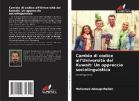 Abbildung von: Cambio di codice all'Universita del Kuwait - Edizioni Sapienza