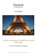 Cover: Le flux economique des faillites en France, 1820-1983 - Generis Publishing