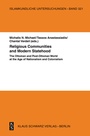 Cover: Religious Communities and Modern Statehood - De Gruyter