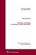 Cover: Hartmut von Hentig - Ein Essay zu Leben und Werk - UVW Universit&auml;tsVerlagWebler GmbH