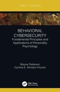 Cover: Behavioral Cybersecurity - CRC Press