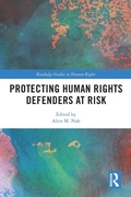Cover: Protecting Human Rights Defenders at Risk - Routledge
