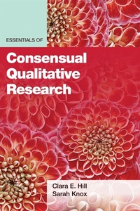 Enlarge image Cover: Essentials of Consensual Qualitative Research - American Psychological Association