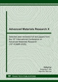 Cover: Advanced Materials Research X - Trans Tech Publications Ltd