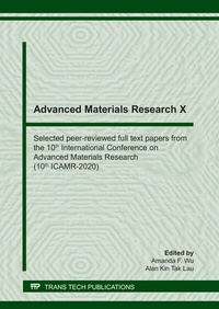 Enlarge image Cover: Advanced Materials Research X - Trans Tech Publications Ltd