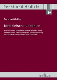 Abbildung von: Medizinische Leitlinien - Peter Lang Verlag