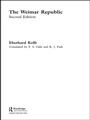 Cover: The Weimar Republic - Routledge