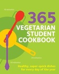 Cover: 365 Vegetarian Student Cookbook - Hamlyn