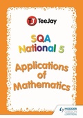Cover: TeeJay SQA National 5 Applications of Mathematics - Hodder Gibson