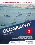 Cover: Pearson Edexcel A Level Geography Book 2 Fourth Edition - Hodder Education