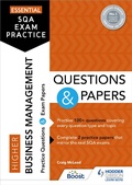 Cover: Essential SQA Exam Practice: Higher Business Management Questions and Papers - Hodder Gibson
