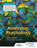 Cover: Analysing Psychology: HNC/HND Social Sciences & National 5/Higher Psychology - Hodder Education