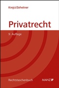 Cover: Privatrecht - Manz