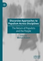 Cover: Discursive Approaches to Populism Across Disciplines - Palgrave Macmillan