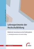 Cover: Lehrexperimente der Hochschulbildung - wbv Media