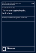 Cover: Terrorismusstrafrecht in Indien - Nomos