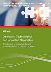 Enlarge image Cover: Developing Technological and Innovative Capabilities - NMP-Verlag