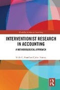 Cover: Interventionist Research in Accounting - Routledge