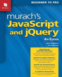 Enlarge image Cover: Murach's JavaScript and jQuery (4th Edition) - Mike Murach & Associates Inc.