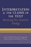 Abbildung von: Interpretation and the Claims of the Text - Baylor University Press