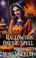 Cover: The Halloween Onesie Spell (The Kitchen Witch, #13) - Best Cosy Books