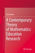 Cover: A Contemporary Theory of Mathematics Education Research - Springer