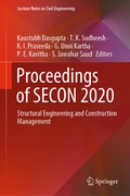 Cover: Proceedings of SECON 2020 - Springer