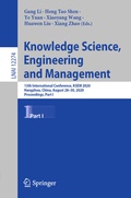 Cover: Knowledge Science, Engineering and Management - Springer