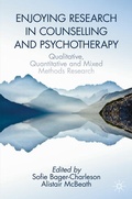 Cover: Enjoying Research in Counselling and Psychotherapy - Palgrave Macmillan