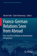 Cover: Franco-German Relations Seen from Abroad - Springer