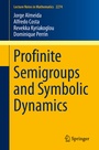 Cover: Profinite Semigroups and Symbolic Dynamics - Springer