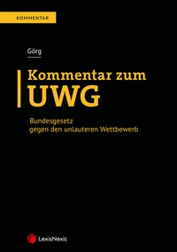 Enlarge image Cover: Kommentar zum UWG - LexisNexis Verlag ARD ORAC GmbH