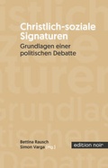 Cover: christlich-soziale Signaturen - Verlag Noir