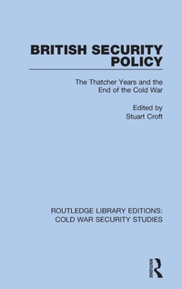Enlarge image Cover: British Security Policy - Routledge