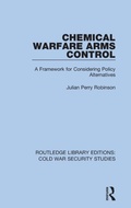 Cover: Chemical Warfare Arms Control - Routledge