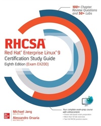Abbildung von: RHCSA Red Hat Enterprise Linux 9 Certification Study Guide, Eighth Edition (Exam EX200) - McGraw Hill LLC