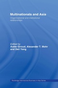 Cover: Multinationals and Asia - Routledge