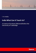 Cover: India What Can It Teach Us? - Hansebooks