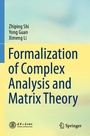Cover: Formalization of Complex Analysis and Matrix Theory - Springer