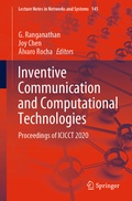 Cover: Inventive Communication and Computational Technologies - Springer