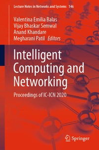 Enlarge image Cover: Intelligent Computing and Networking - Springer