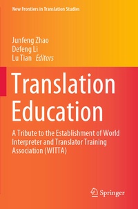 Enlarge image Cover: Translation Education - Springer
