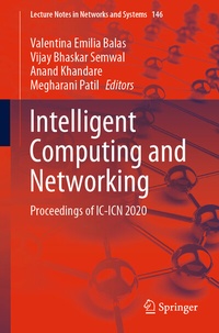 Enlarge image Cover: Intelligent Computing and Networking - Springer