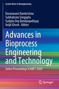 Cover: Advances in Bioprocess Engineering and Technology - Springer