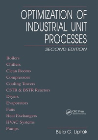 Enlarge image Cover: Optimization of Industrial Unit Processes - CRC Press