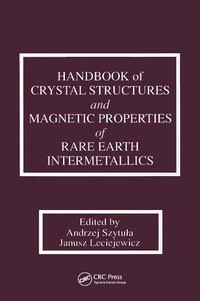 Abbildung von: Handbook of Crystal Structures and Magnetic Properties of Rare Earth Intermetallics - CRC Press