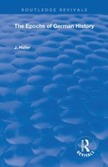 Cover: The Epochs of German History - Routledge