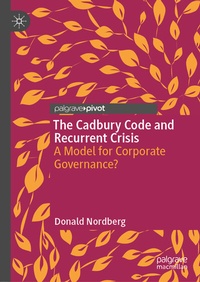 Abbildung von: The Cadbury Code and Recurrent Crisis - Palgrave Macmillan