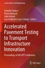 Cover: Accelerated Pavement Testing to Transport Infrastructure Innovation - Springer