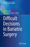 Cover: Difficult Decisions in Bariatric Surgery - Springer